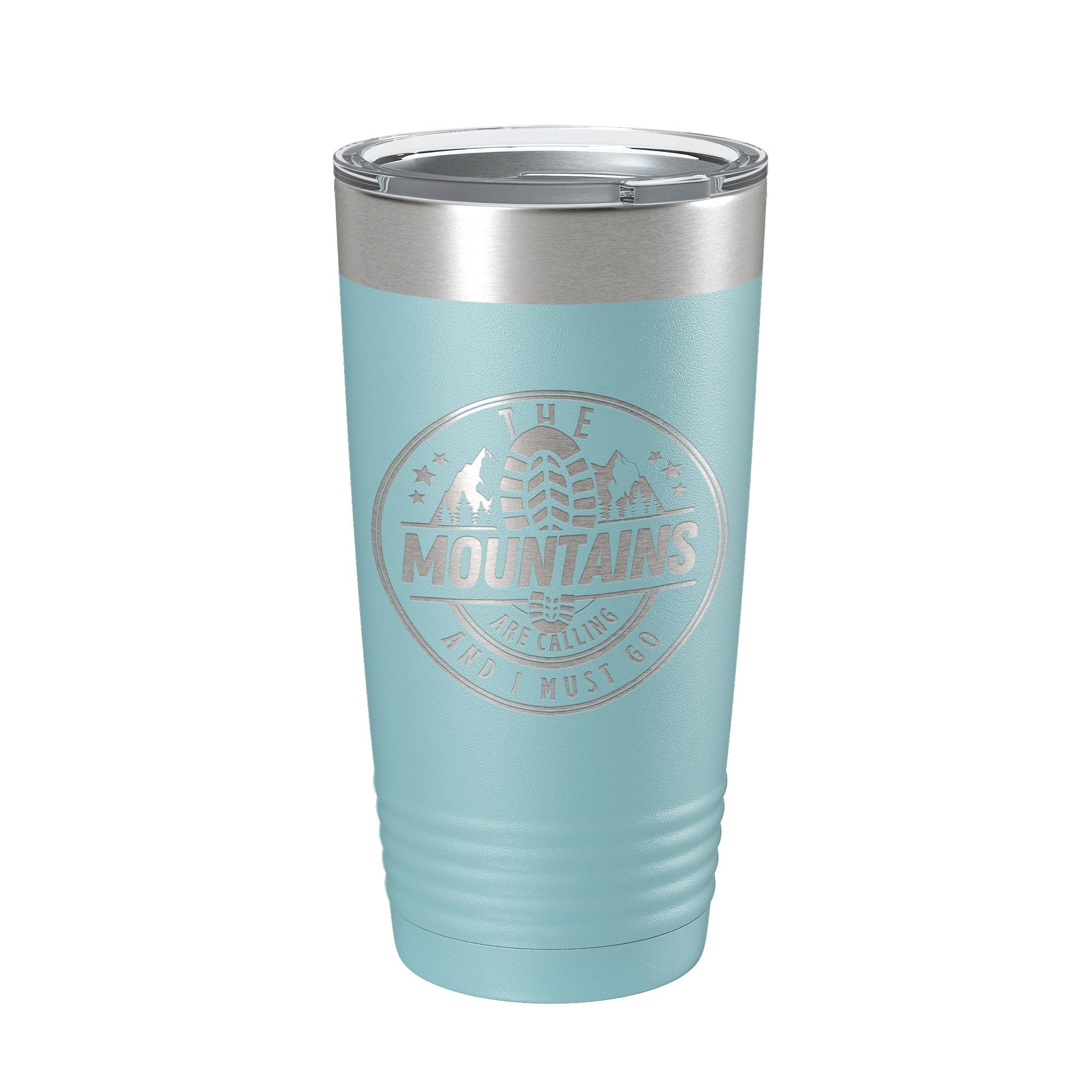 Mountains Are Calling Tumbler Camping Hiking Travel Mug Insulated Laser Engraved Coffee Cup Outdoors Gift 20 oz-13