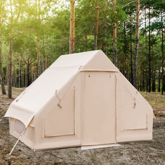 Cozy Haven Inflatable Tent – 4-6 Person Glamping Shelter-1